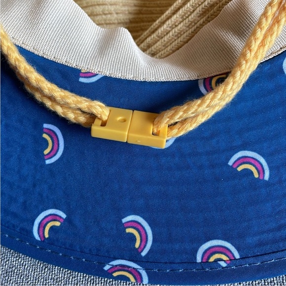 Sun Squad Kids' Rainbow Straw Hat - Picture 6 of 6